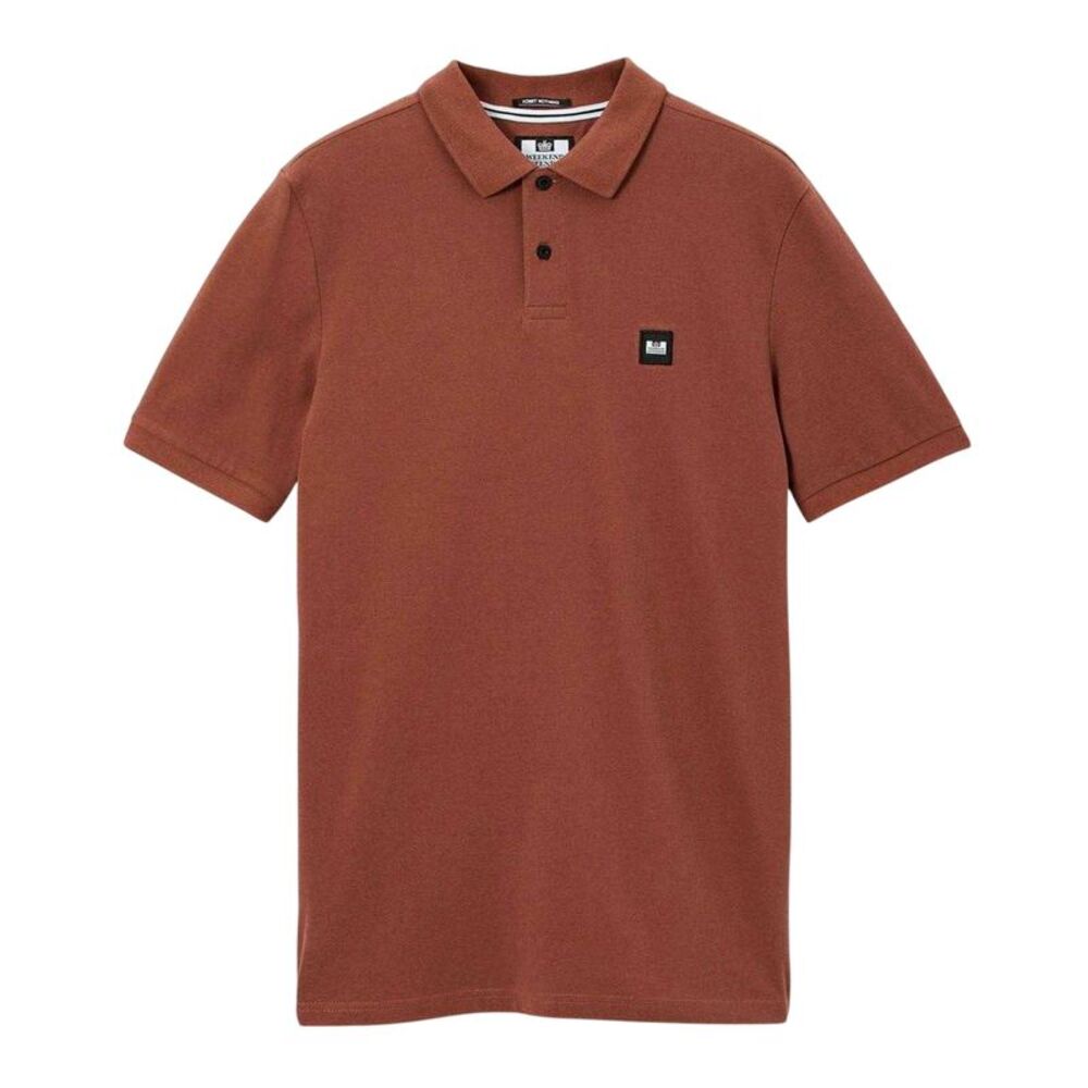 Weekend Offender Mens Caneiros Polo Shirt / Rust